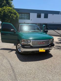 GMC Sierra Pickup Truck Green