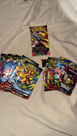 Pokemon packs assorted