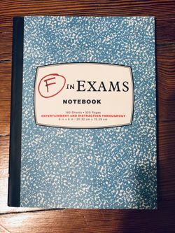 Notebook: F in Exams