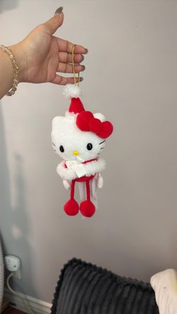 Hello Kitty Christmas Plush Ornament