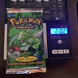 1st Edition HEAVY Jungle Unopened Pokemon Cards Booster pack HOLO