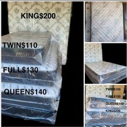 Mattresses King Queen Full Twin