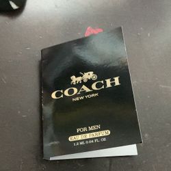 Coach Men Black Tester Cologne 
