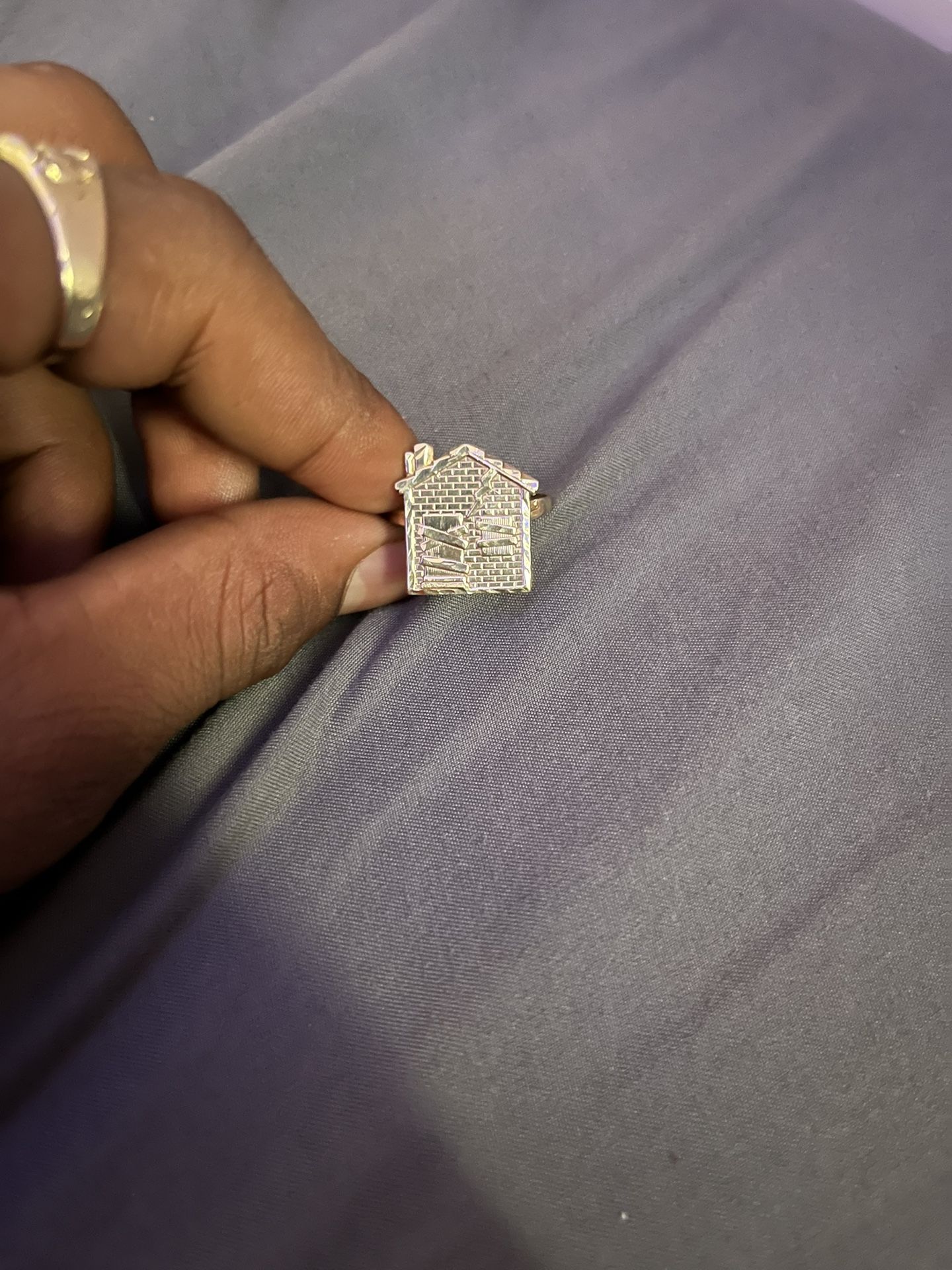 10k Trap House Ring