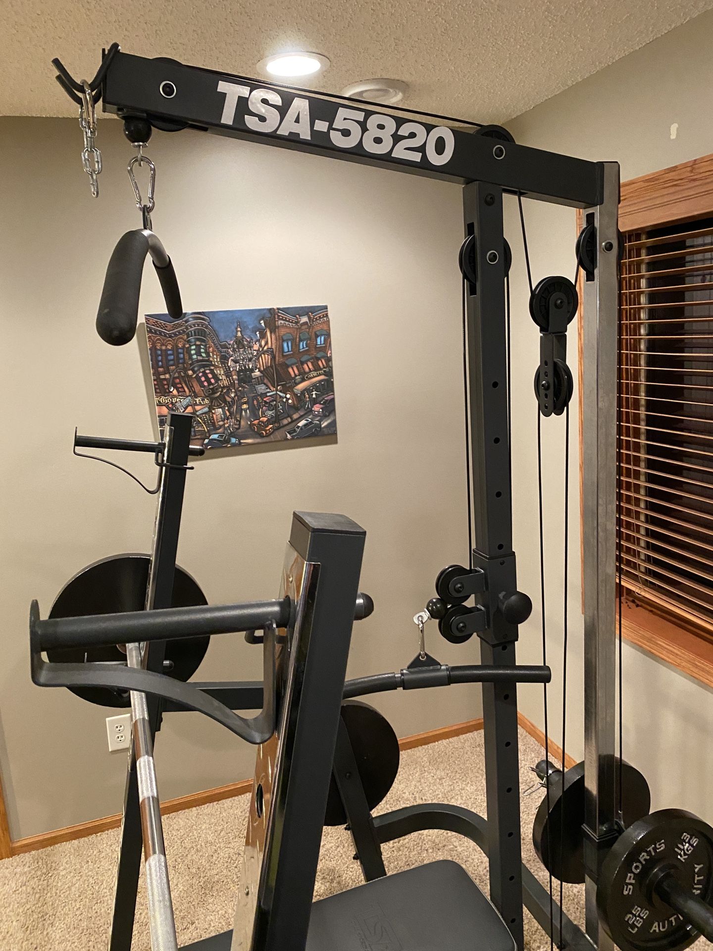 Tsa 5820 weight bench hotsell