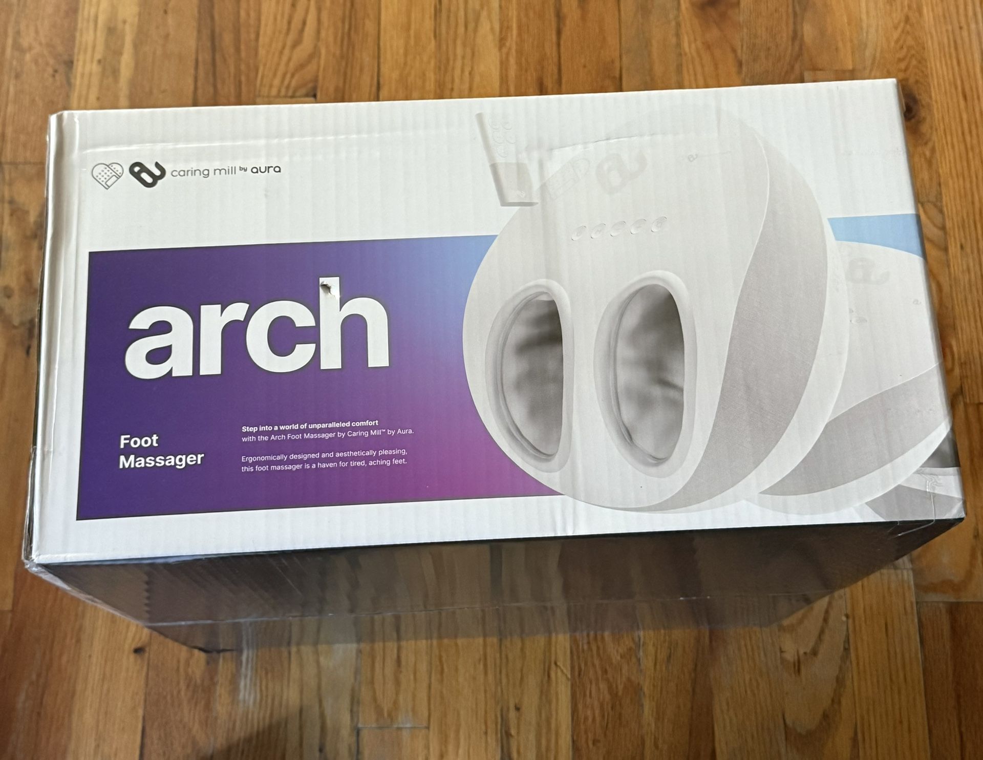 Caring Mill by Aura Arch Foot Massager  Hub. 