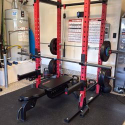 Ethos Power Rack & Adjustable Bench