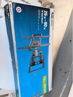 Commercial Electric 26”-90” Full Motion TV Wall Mount – New/Open Box