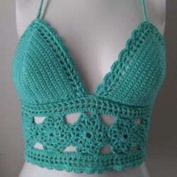 ***NEW*** LisaG7 CROCHETED CROP TOP CT141