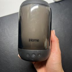 iHome - Rechargeable Waterproof Bluetooth Speaker - Black 