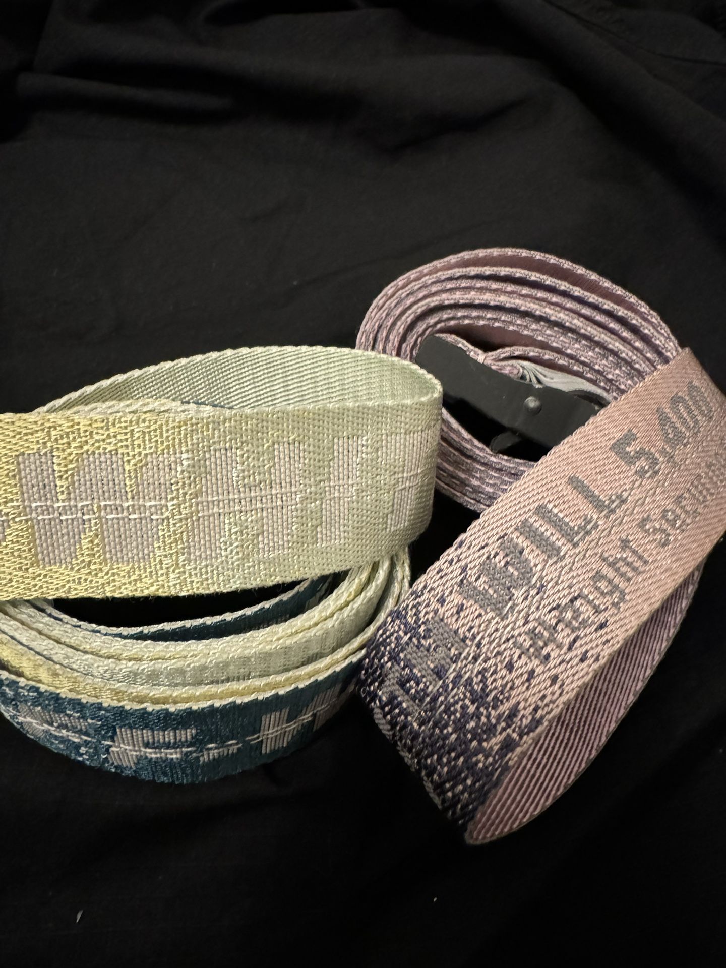 Off-White Weight Belts