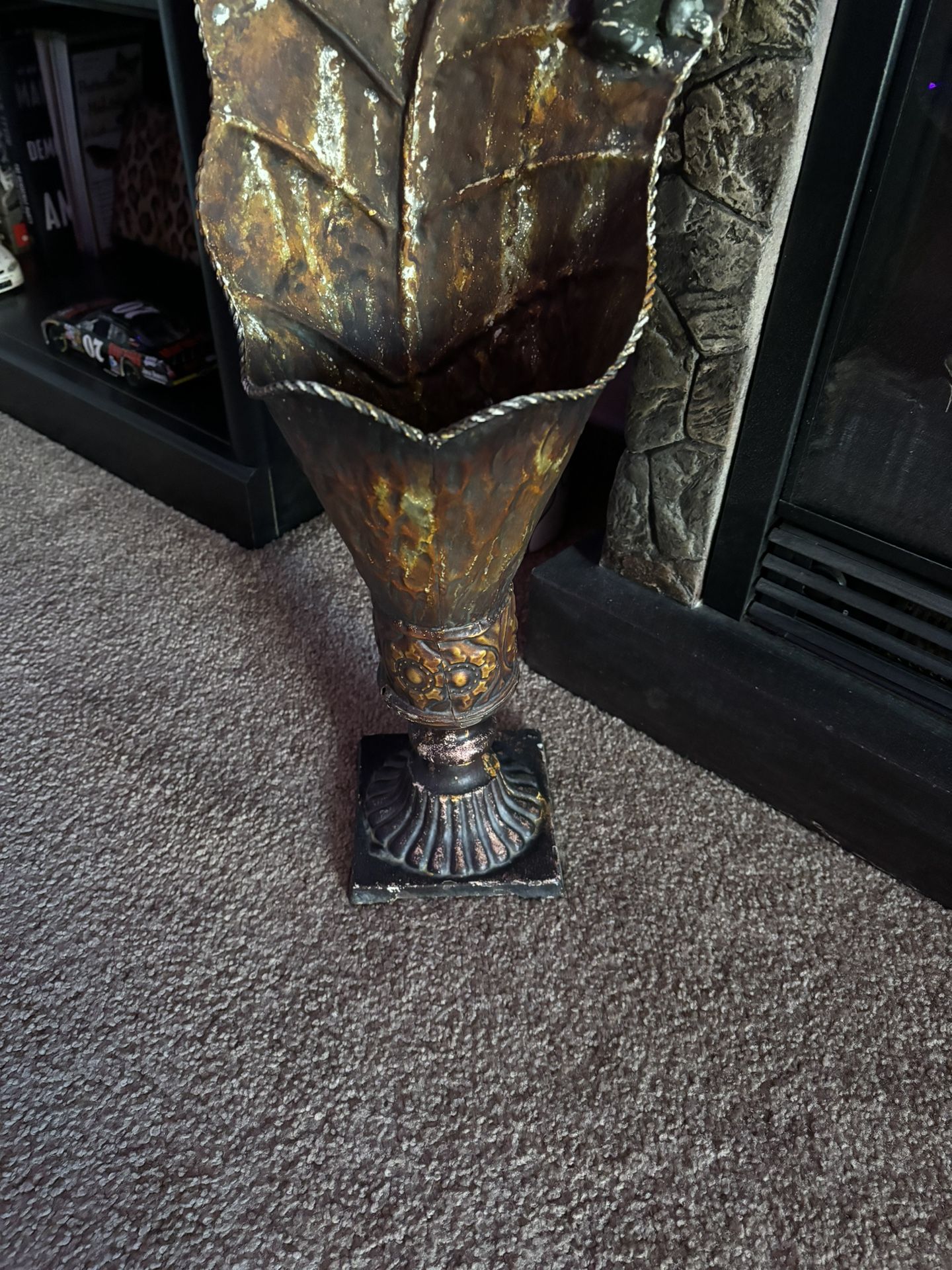 Vintage Metal Vase