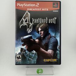 Resident Evil 4 (Sony PlayStation 2 PS2, 2005)
