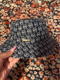Michael Kors navy blue bucket hat