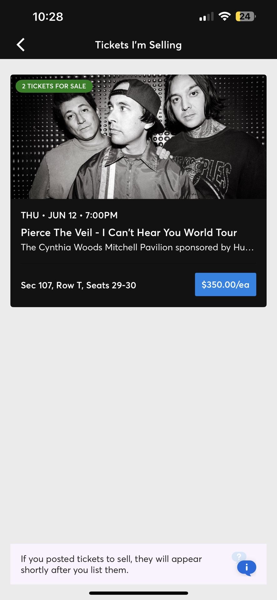 Pierce The Veil 2 Tickets