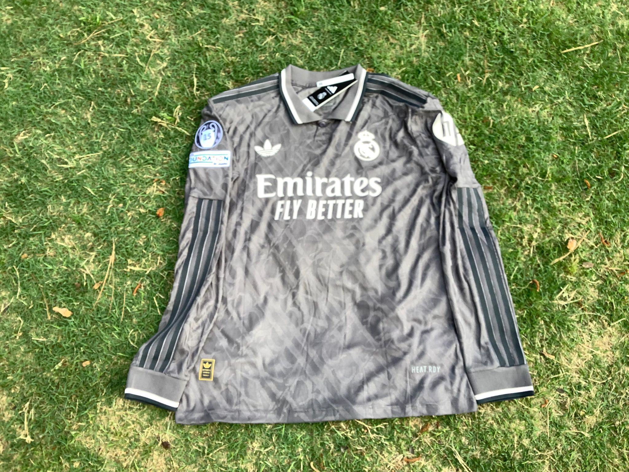 Real Madrid Jersey 24/25 Third Raul Asencio Long Sleeve