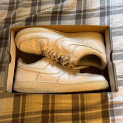 White Air Force 1s 