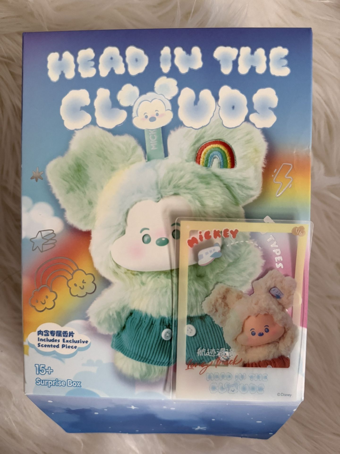 Mickey Head In The Clouds