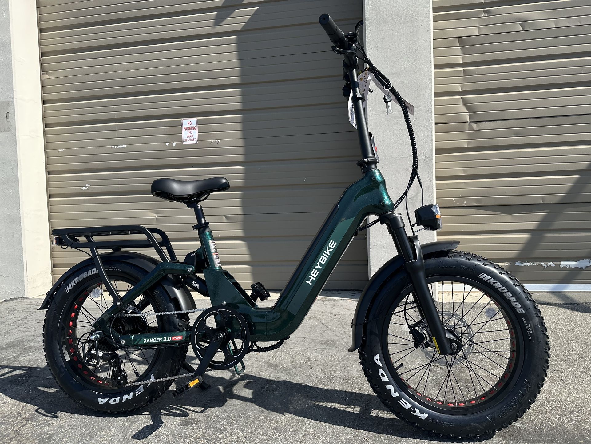 HEYBIKE Ranger 3.0 Pro Dual Suspension Torque Sensor 1200 Watt Peak Electric Bike In Green