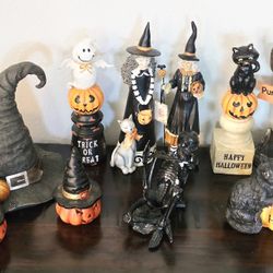 Halloween Decorations Figures & Statues - Lot of 10