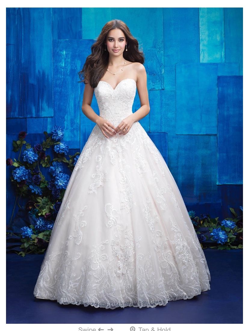 Pre-Owned Allure Bridal Ball Gown Style 9413