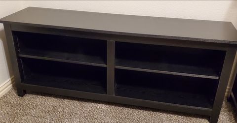 Black TV Stand From Wayfair 58" Wide -Very Good Condition