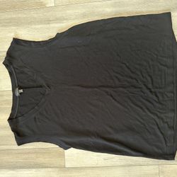 Buckle Black Tank Top