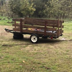 $385.00 👉🏻🫵🏼👍4x8 Trailer W/LIGHTS! Good Tires! Ready To Tow!