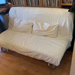 IKEA foldout futon sofa bed with frame. $60
