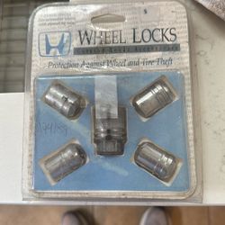 Honda Wheel Locks. Never Used