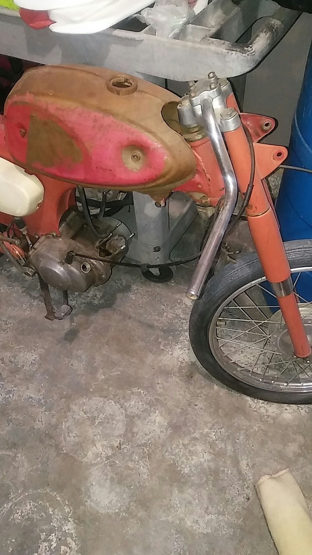 1969 Suzuki collectible motorcycle