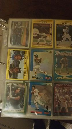 Baseball card collection