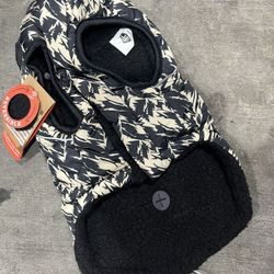 $14 ! Reversible Puffer Jacket Warm & Pockets Free Poop Bags