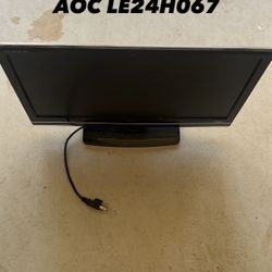 24” AOC LED backlight monitor