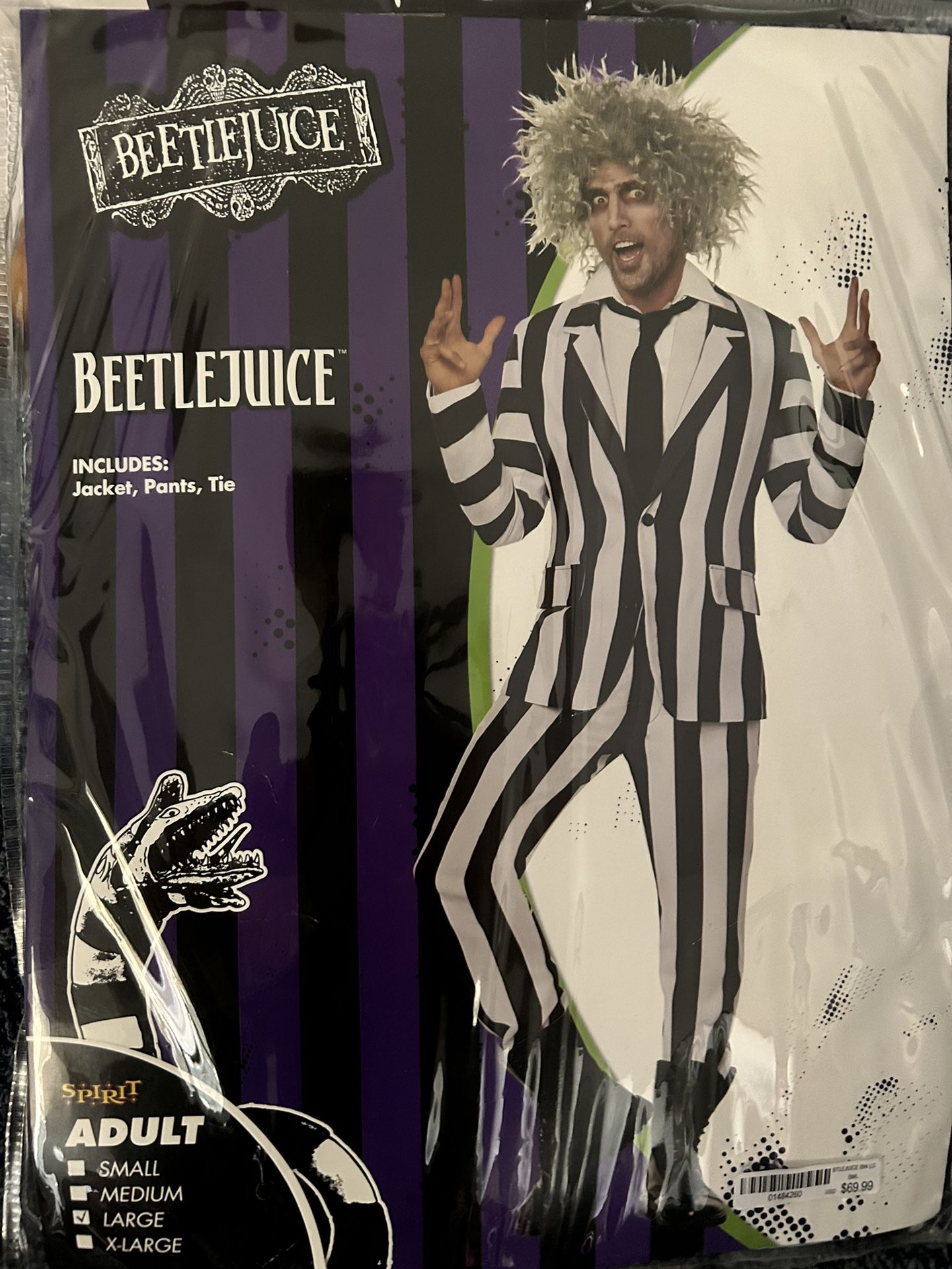 Halloween Beetle juice  Costume 