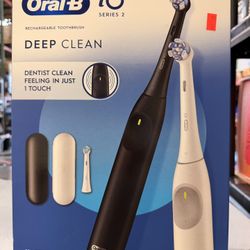 Oral B iO Series 2 Deep Clean Electric Toothbrush 2 Pack Brand New Sealed 