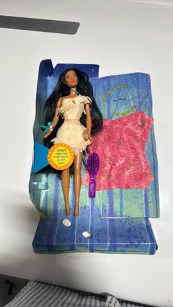 Vintage 1995 Disney Pocahontas Sun Colors “Barbie” Doll by Mattel + Extra Outfit New In Box!