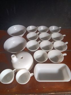 VINTAGE FIRE KING GLASS LOT