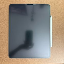 Apple iPad Pro 3rd Gen 12.9" 256GB Wi-Fi Space Gray + Apple Pencil 2nd Gen – Excellent Condition