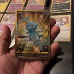 Mew Gold Pokemon Celebrations