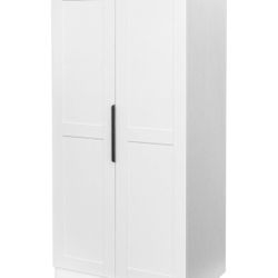 Newly assembled Kitchen Pantry Cabinet 62.99" Tall, Freestanding Storage Cupboard with Shelves