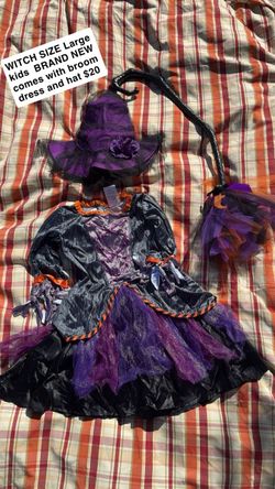 Girls witch costume