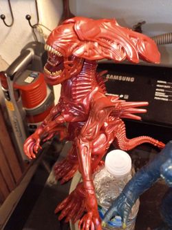 Red Alien Xenomorph Action Figure