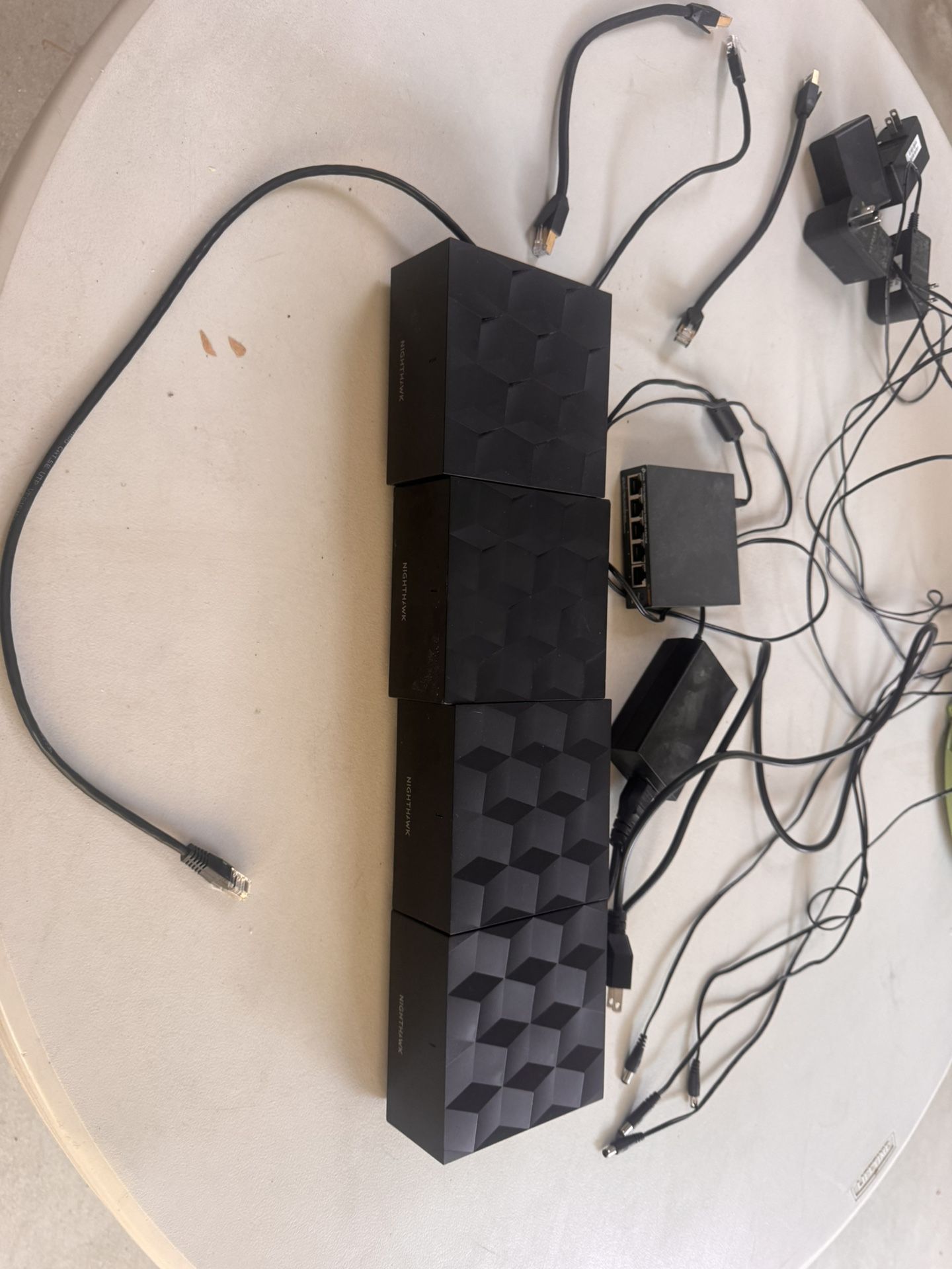 Netgear Nighthawk mesh WiFi 6 Router MR60 And 3 MS60 satellites