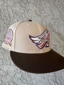 Anaheim Angels 50th Anniversary Side Patch New Era Fitted Hat