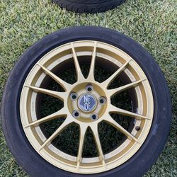 OZ Ultraleggera 17” Racing Wheels