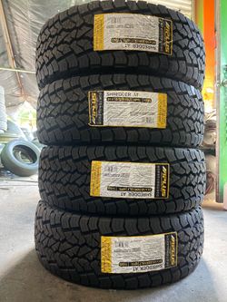 LT31X10.50R15 Set of 4 Brand new tires