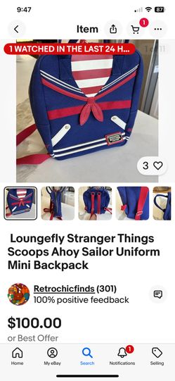 Mini Stranger Things Backpack & Wallet