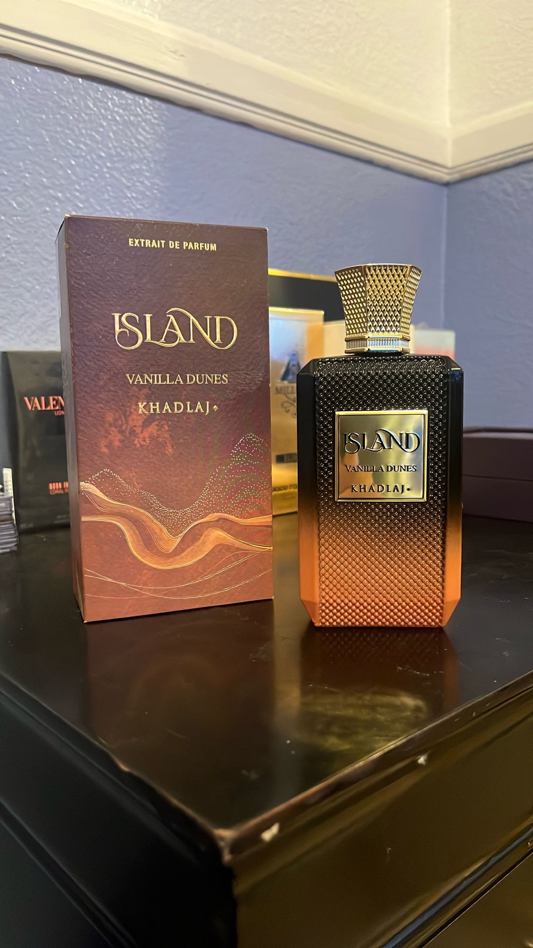 Khadlaj Island Vanilla Dunes Eau de Parfum Spray 100ml/ 3.4 EDP/Brand New