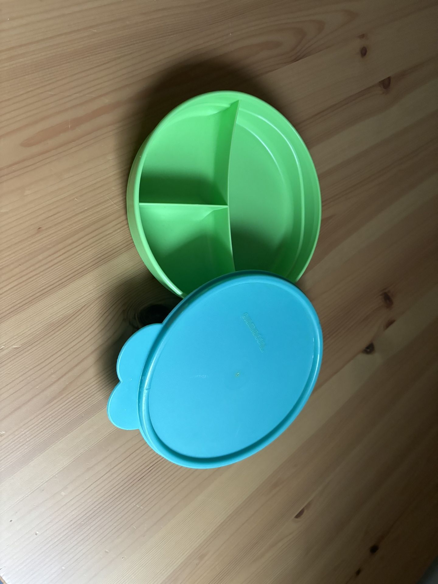 Vintage Tupperware Kids Snack Lunch Travel Container Bento Box